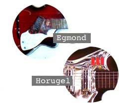 Egmond archtop and Horugel